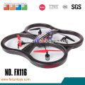 Feilun 2.4G 4 canales 6 eje negro grande modelo rc 4 canales ufo rc grandes